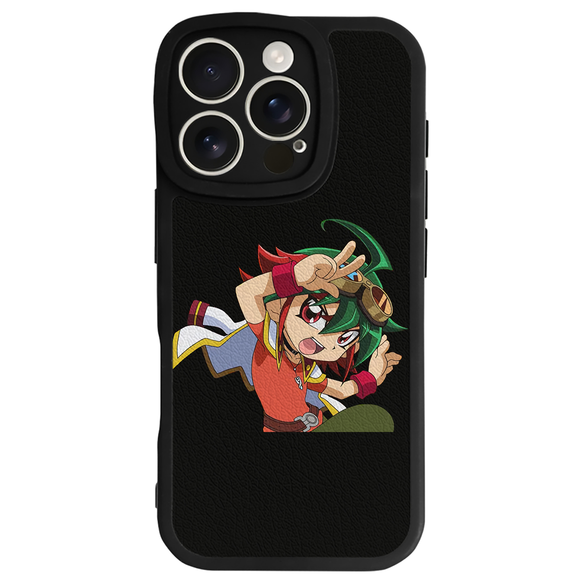 遊☆戯☆王 Yu-Gi-Oh! 【iPhone 16シリーズ対応】シリコンスマホケース（レザー調） 材質：シリコン